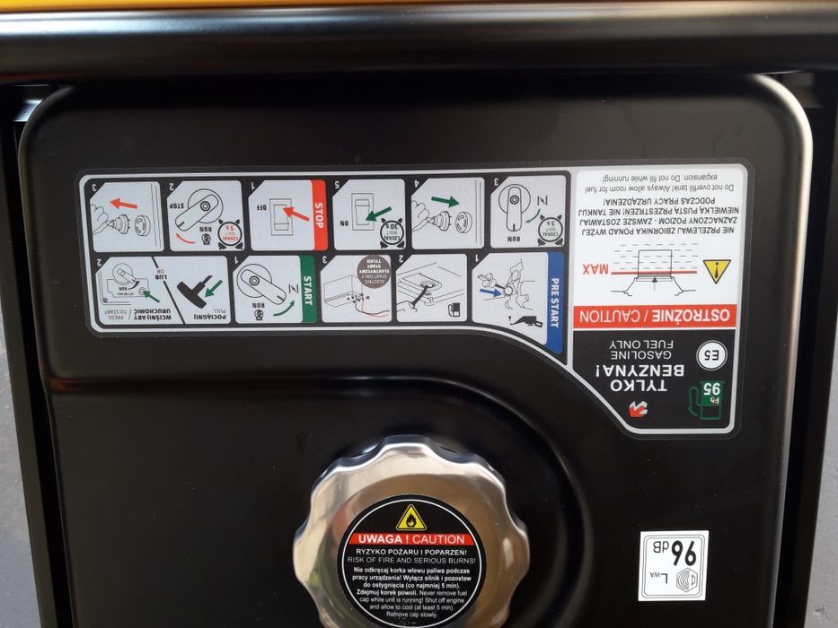 NOWY Agregat prądotwórczy Pezal PGG 3100X 3 kW mocny