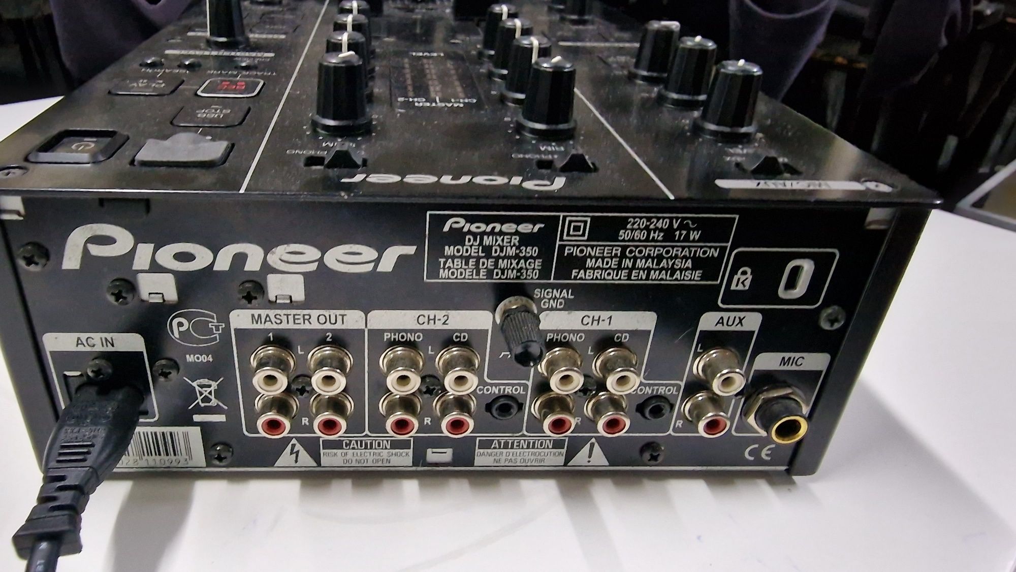 Mesa mistura Pioneer DJM 350