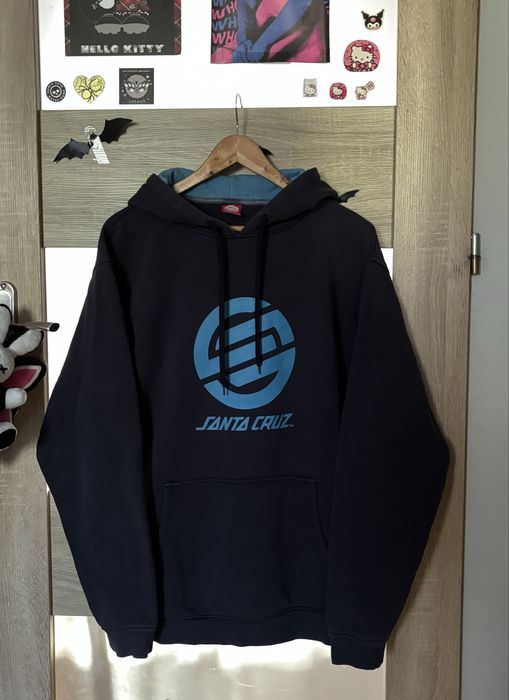 bluza santa cruz XL vintage skateboard rap hip hop boxy