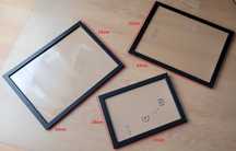 25.08.25 - IKEA Moldura(s) FISKBO Preto