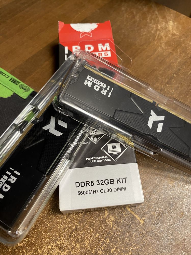 GoodRam DDR5 2х16 Gb kit 5600MHZ новий на гарантії