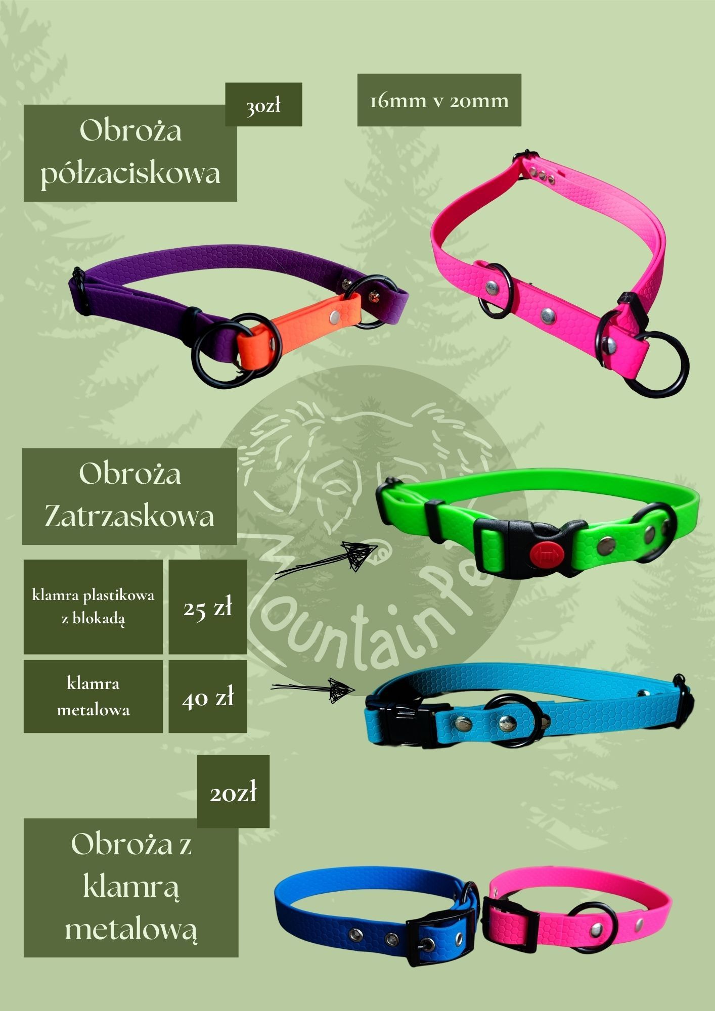Wodoodporna smycz przepinania 5m hexa