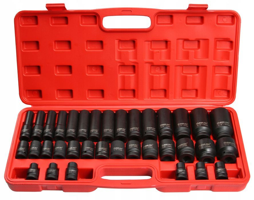 Zestaw Nasadek Udarowych 1/2'' 8-32Mm 35Szt. Mar-Pol
