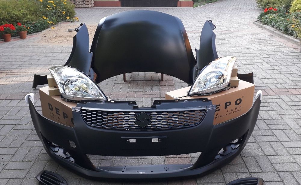 SUZUKI SWIFT MK7 2010 - zderzak przedni idealny