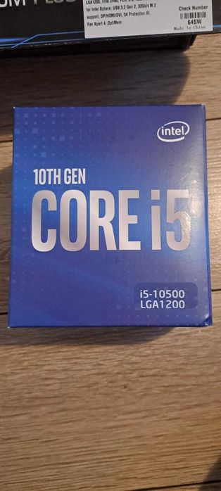 Płyta gł. ASUS Prime Z490M + 2x 16GB DDR4 HyperX + Intel Core i5 10500