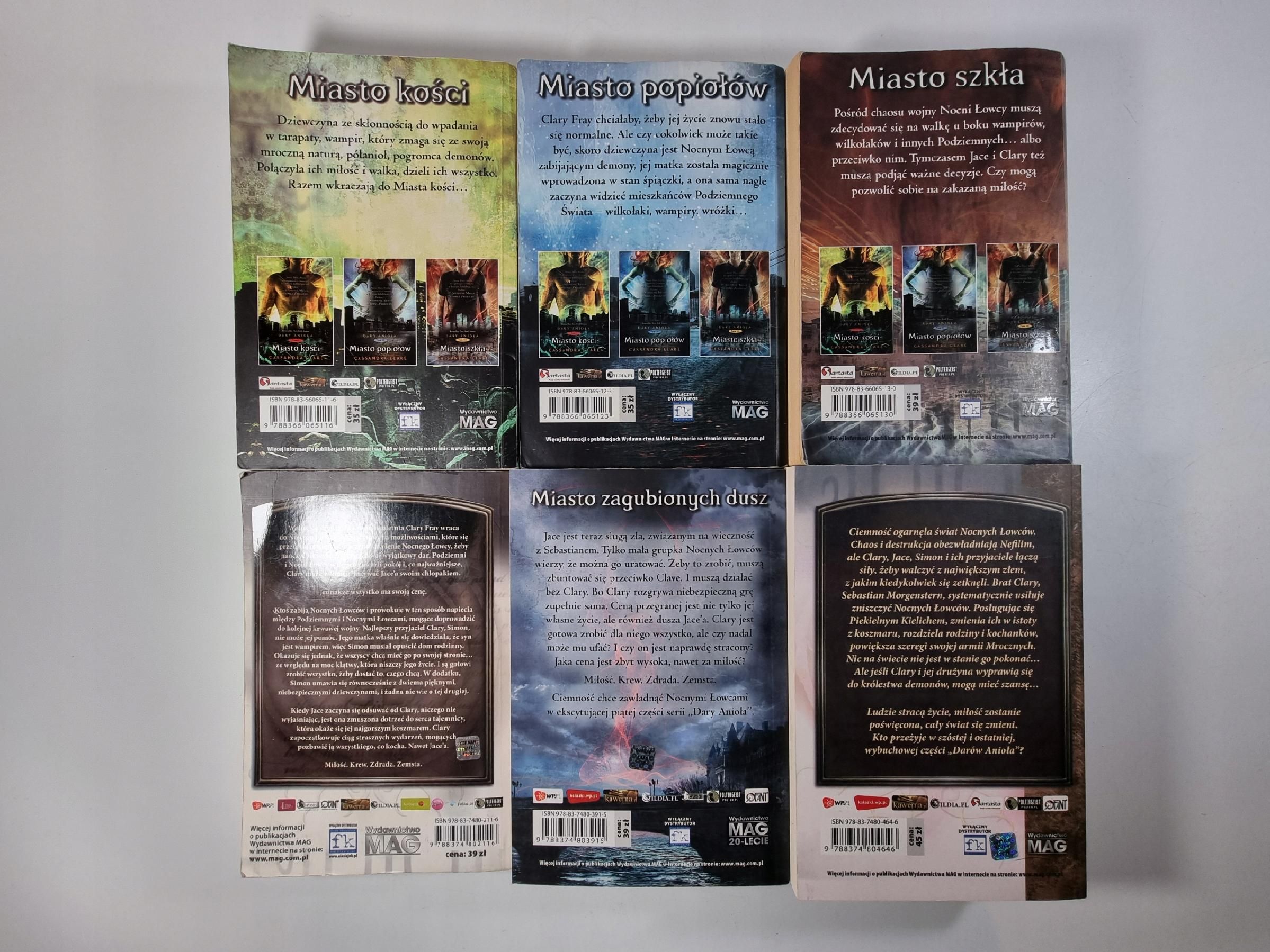 Dary Anioła 1-6 / Cassandra Clare