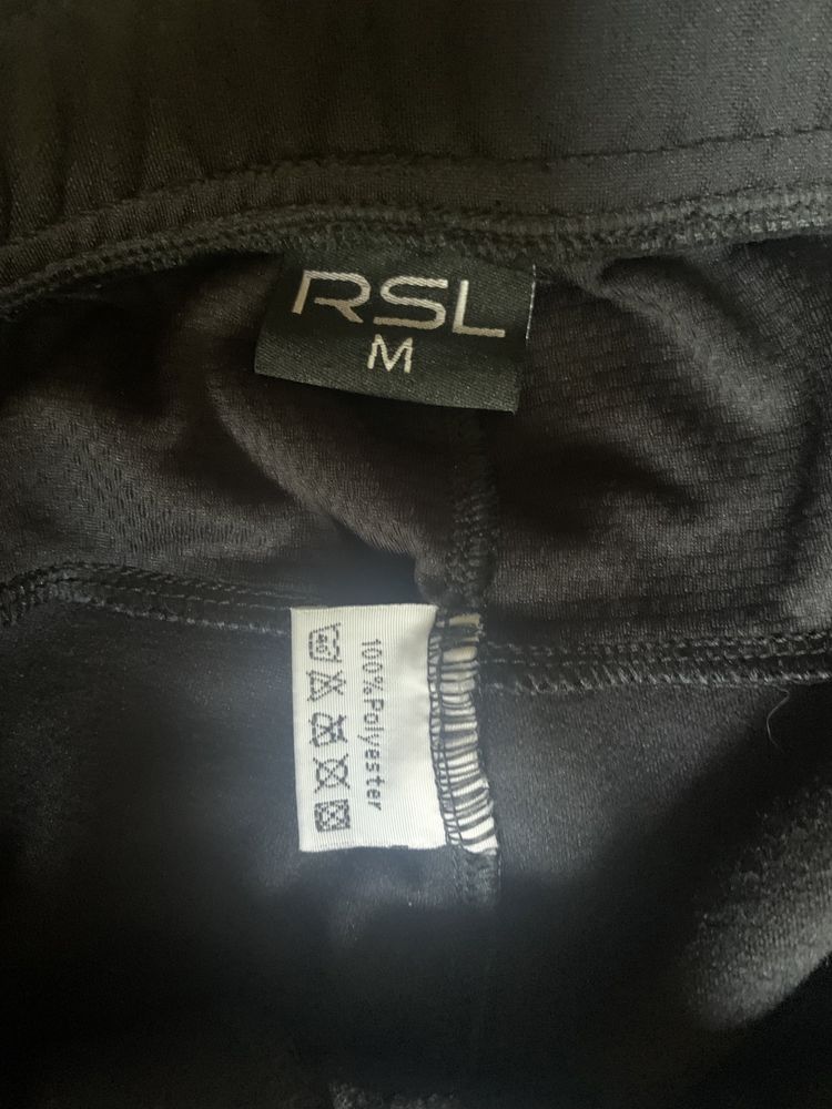 Спортивные чёрные женские штаны RSL
