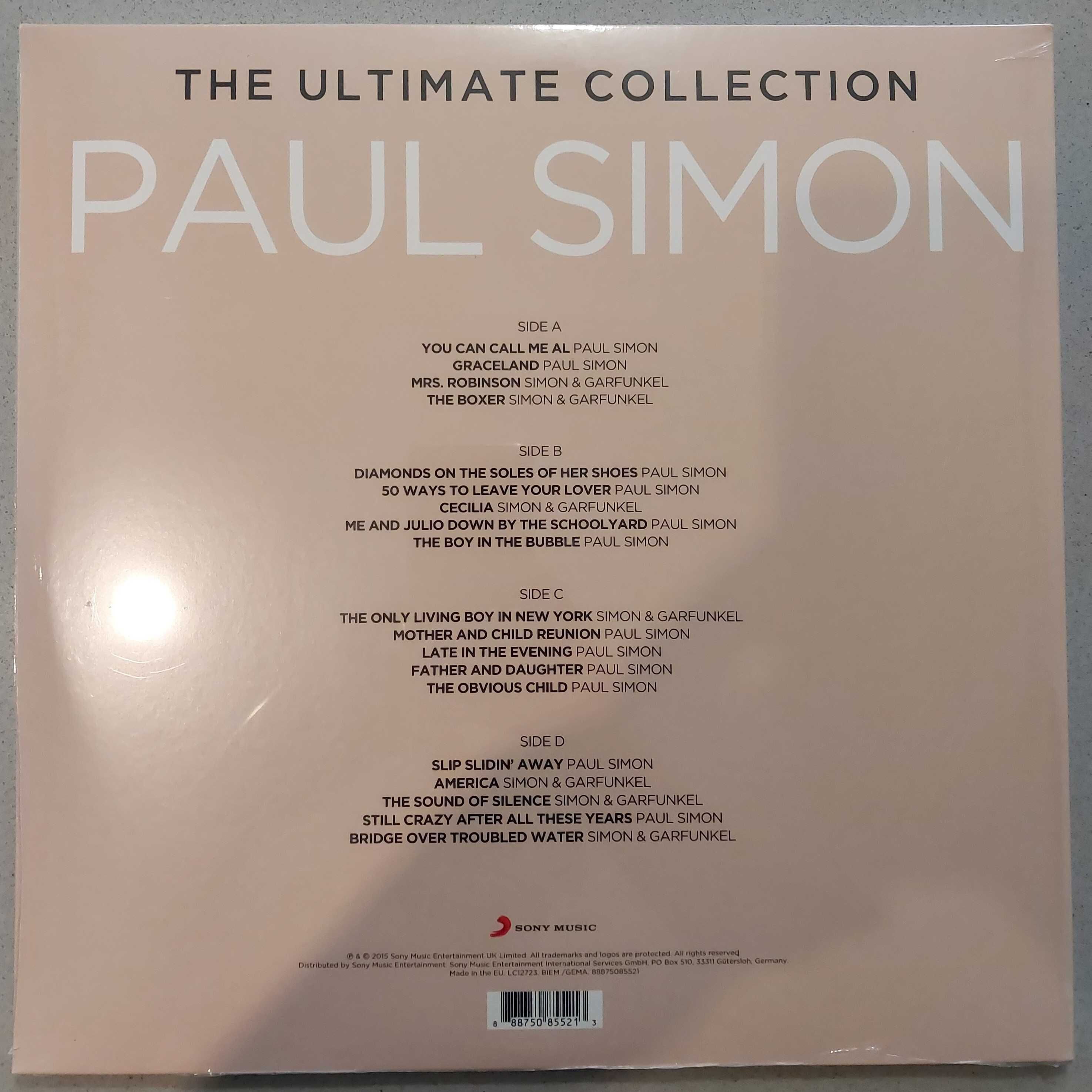 Paul Simon The Ultimate Collection Winyl 2 LP nowa w folii Germany