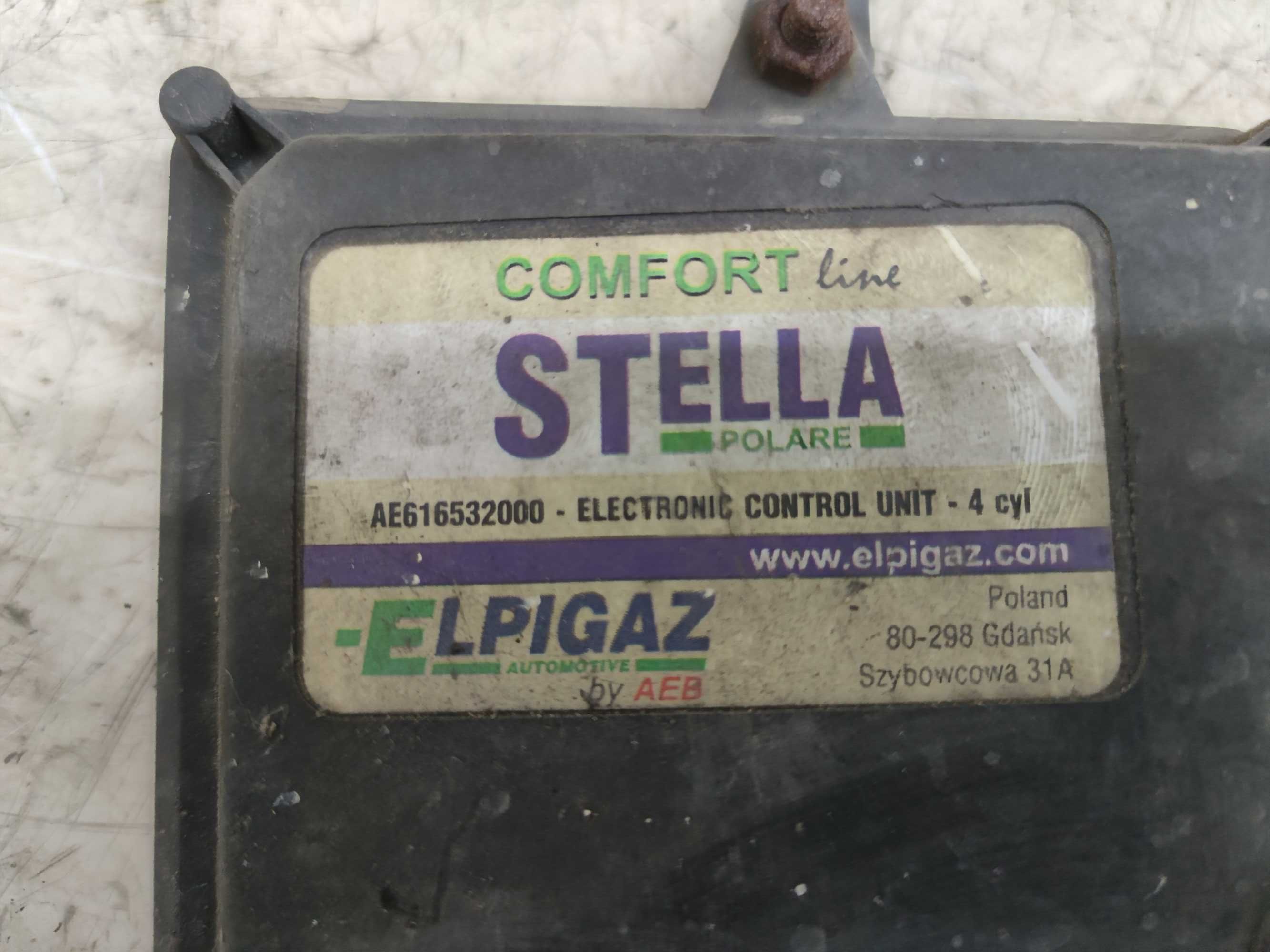 Komputer Sterownik Gazu LPG Stella Polare Comfort Line 4 CYL