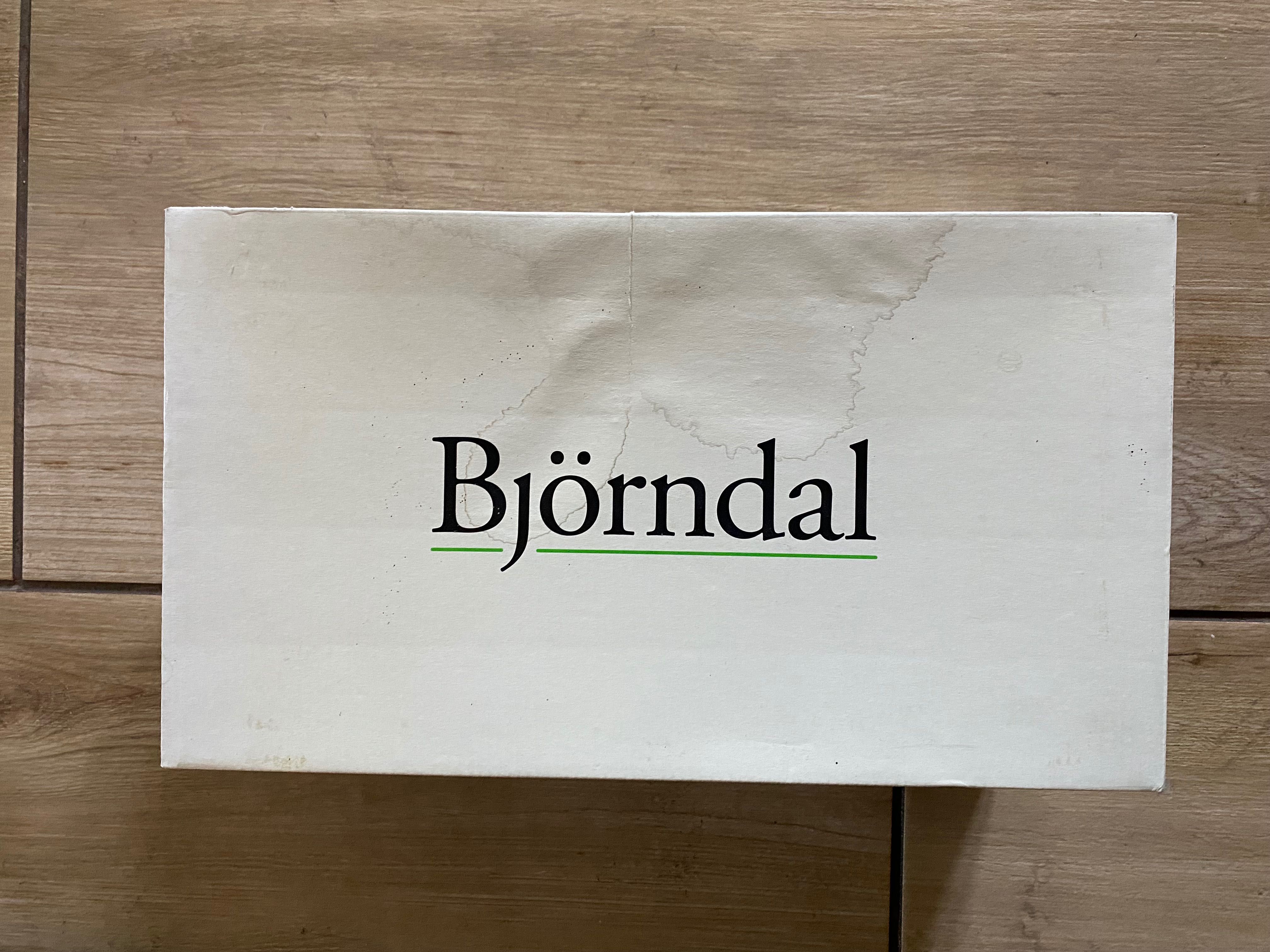 Czarne klapki męskie Björndal 40