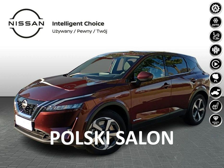 Nissan Qashqai 1.5 e-POWER 190 KM N-Connecta/Polski salon/1 właściciel/Pełny serwis