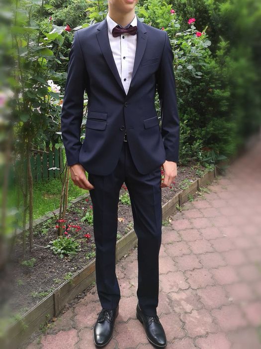 DIGEL Move Garnitur wizytowy slim fit 3w1 r.UK 38L czyli r.M