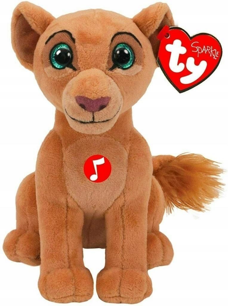 Beanie Babies Disney Nala Lew Z Dżwiękiem 15 Cm