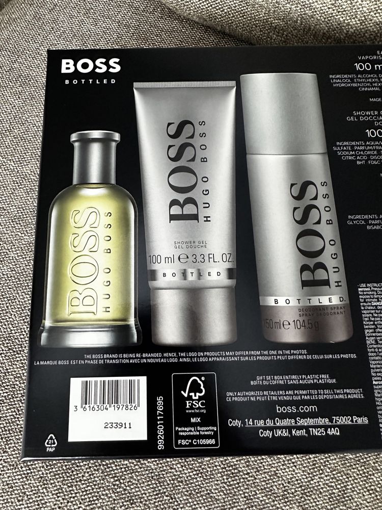 Hugo Boss Boss Bottled набір