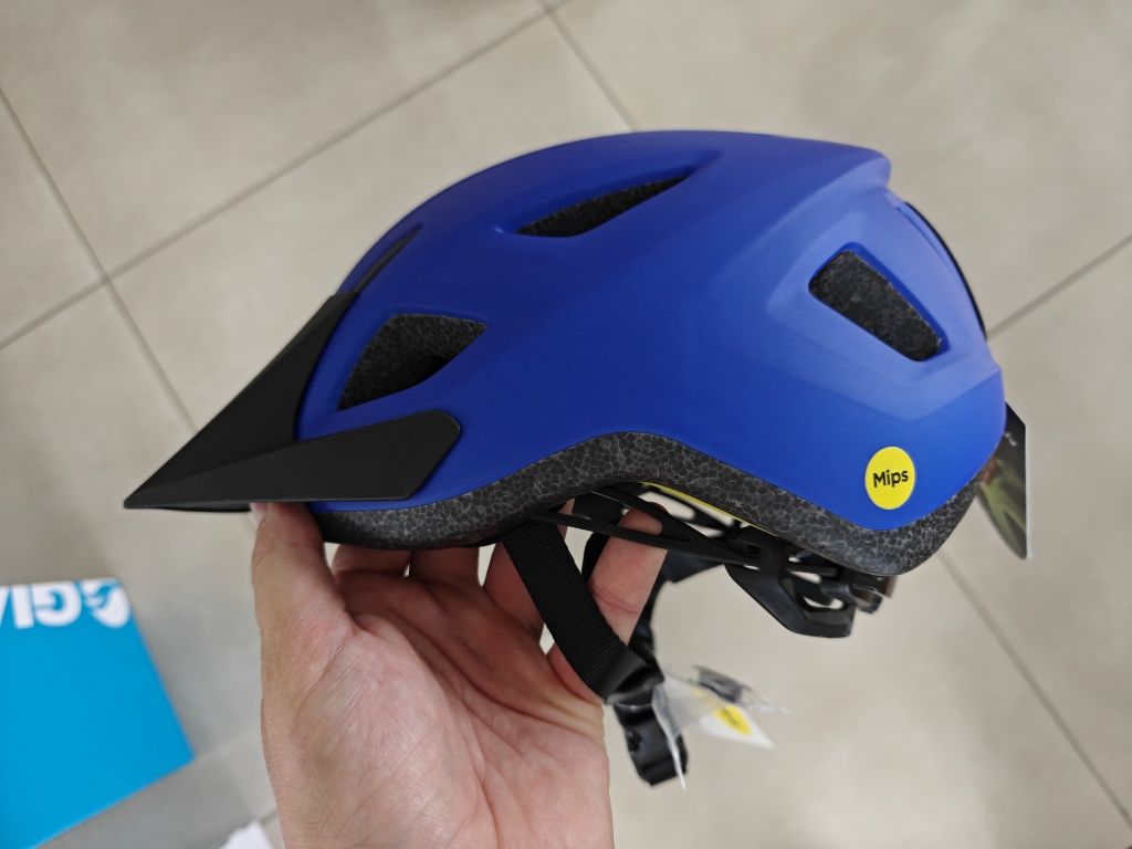 Kask MTB Giant Path ARX MIPS Matte Sapphire dla dziecka
