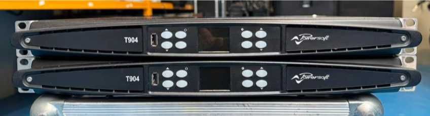Powersoft T904 DSP DANTE Armonia Plus 4x2000W GWARANCJA do czerwca