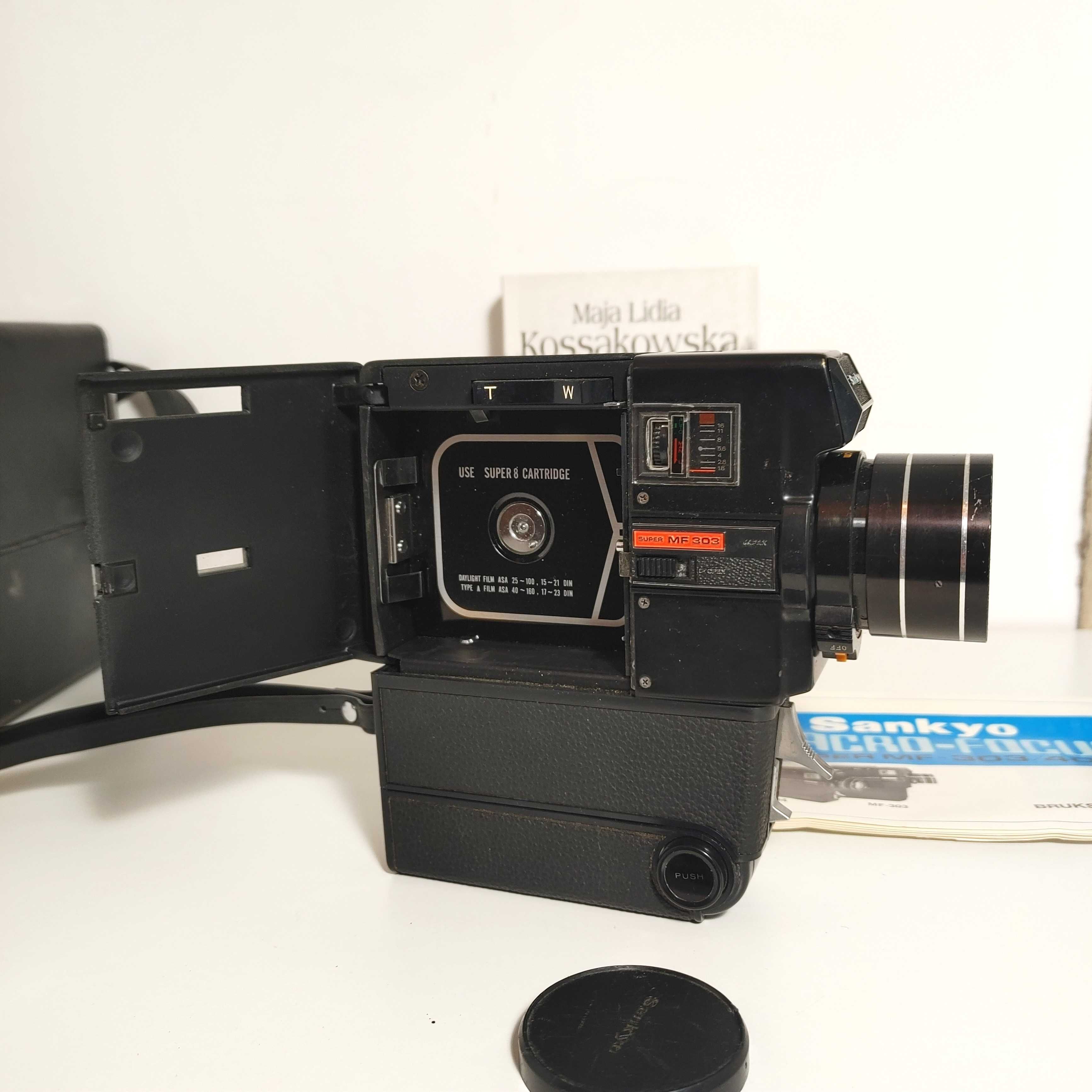 Kamera filmowa Sankyo Macro-Fokus  Super MF 303 na film Super 8mm
