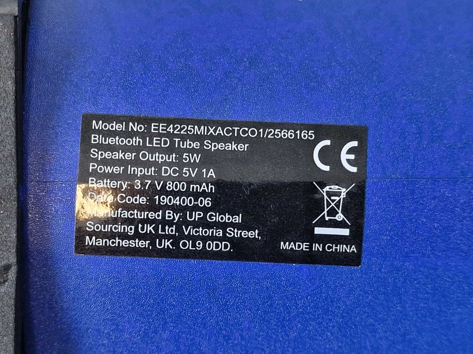 Głośnik Bluetooth Pulsar EE4225 niebieski