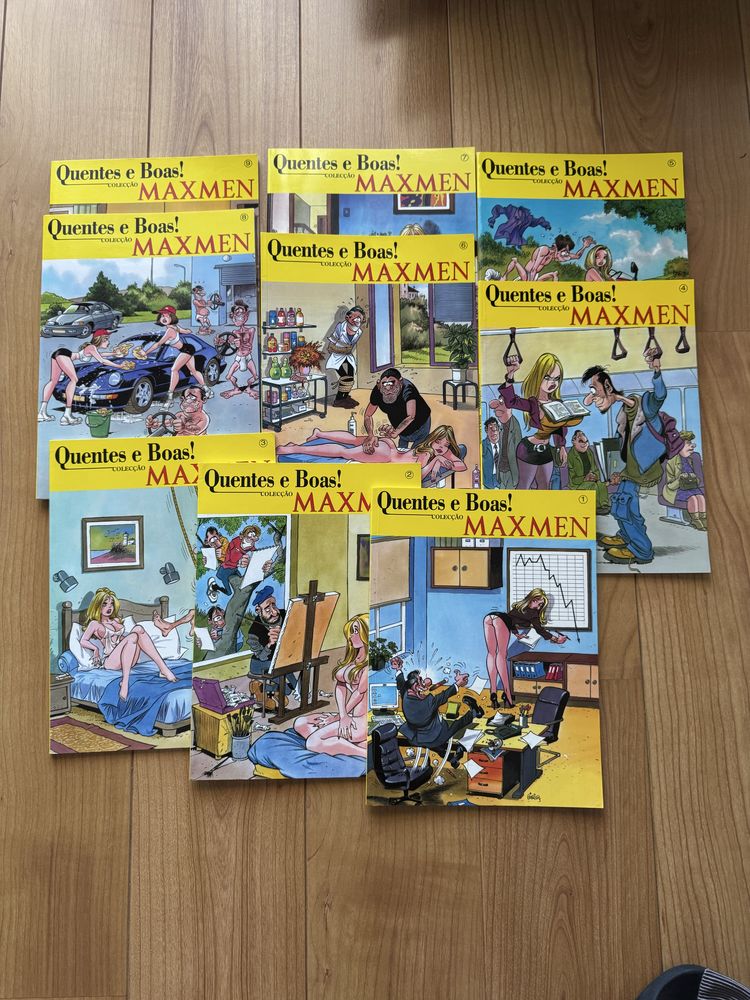 Livros quentes e boas