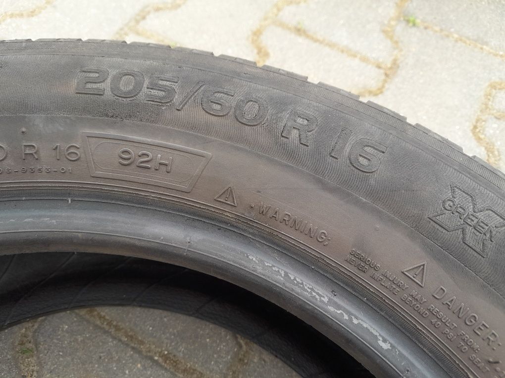 Opony  Michelin 205 X 60 R 16 letnie