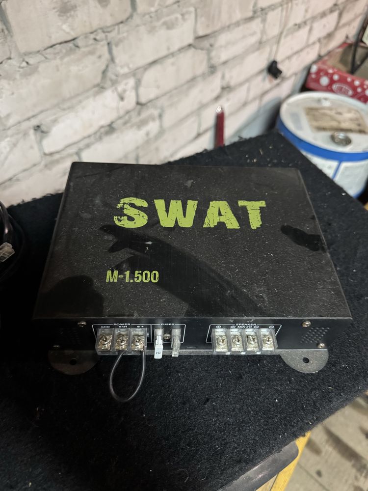 Саб kicx, усилитель swat