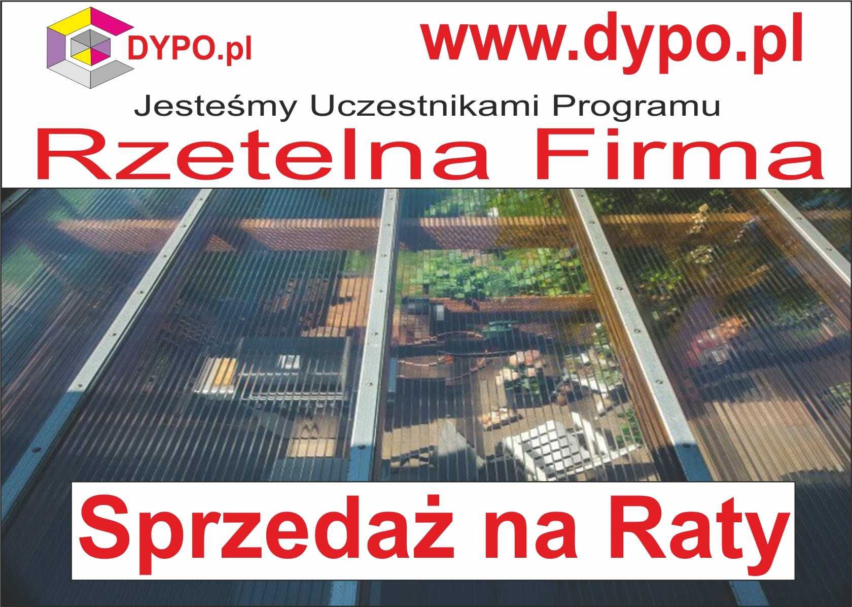 Raty / Dostawa Poliwęglan komorowy Lity płyty dach taras pergola