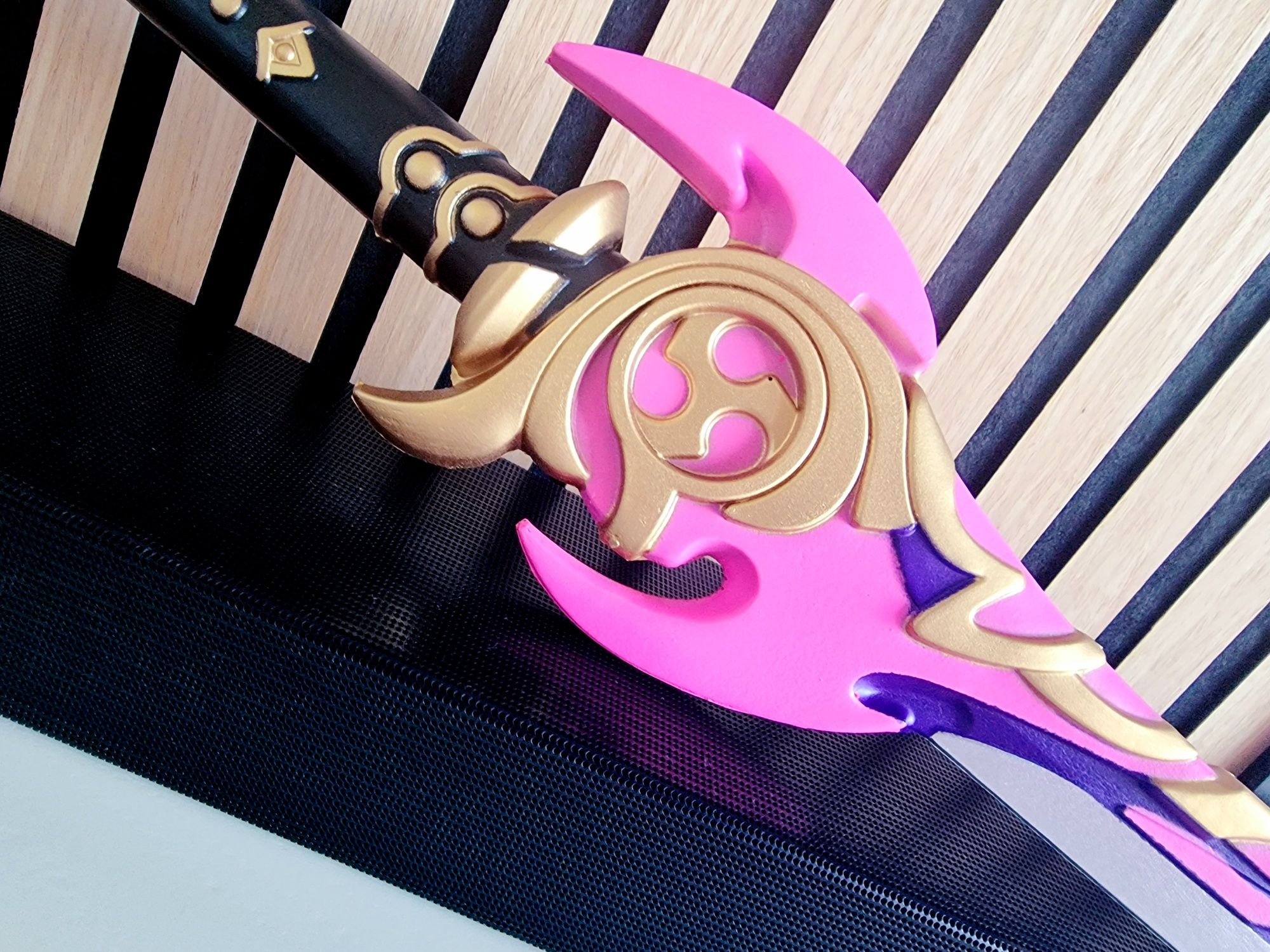 Genshin Impact Mistsplitter Reforged Foam Espuma Sword Espada Cosplay