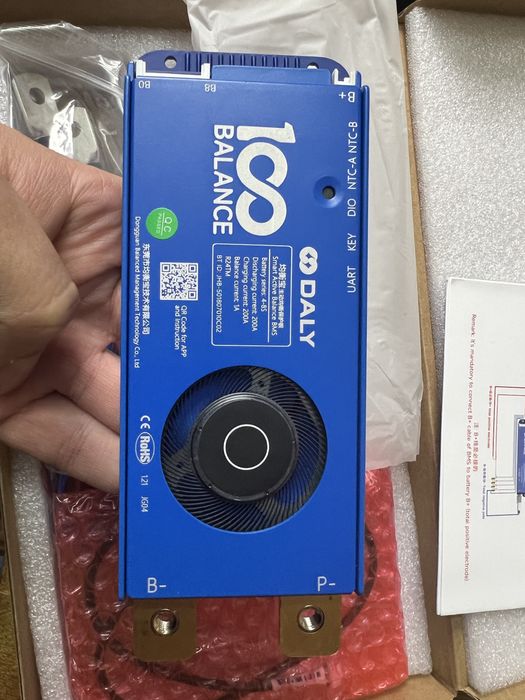 Smart BMS Daly 200A 4-8s для Lifepo4 і тп.