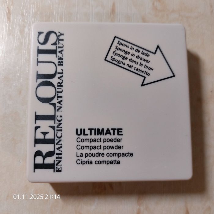 Пудра компактная Relouis ultimate 91