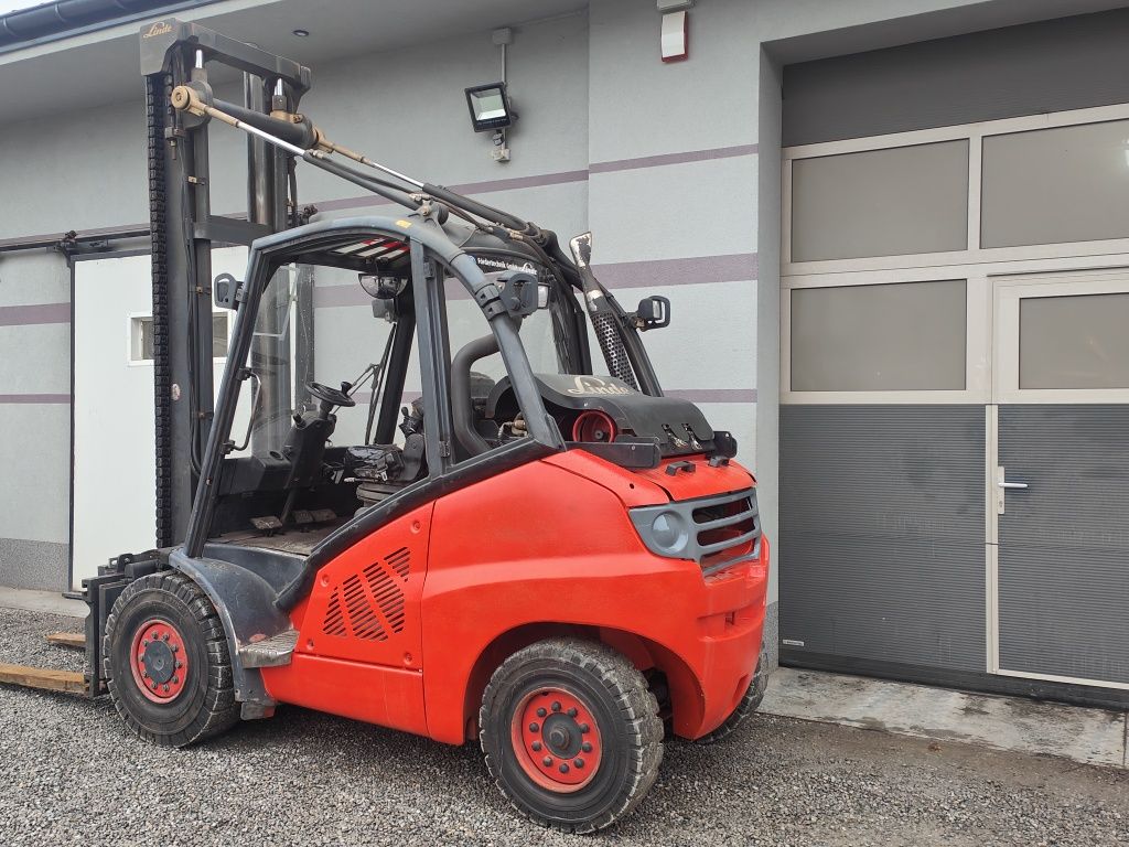 Wózek widłowy Linde H50T 5T Z Niemiec Pozycjoner Przeb 12900 mtg
