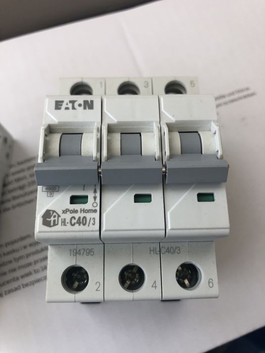 Автомат трифазний Eaton 40А