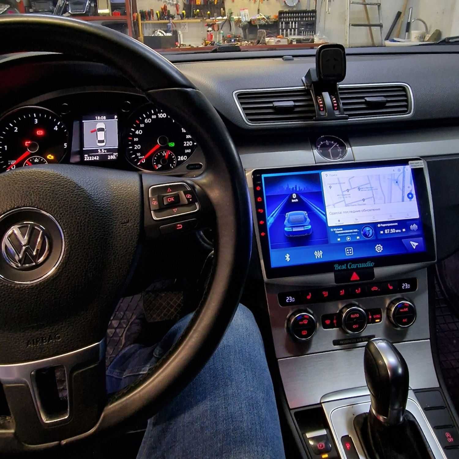 Штатная магнитола Volkswagen Passat B7/CC 4/32 Гб, 4G, DSP, CarPlay