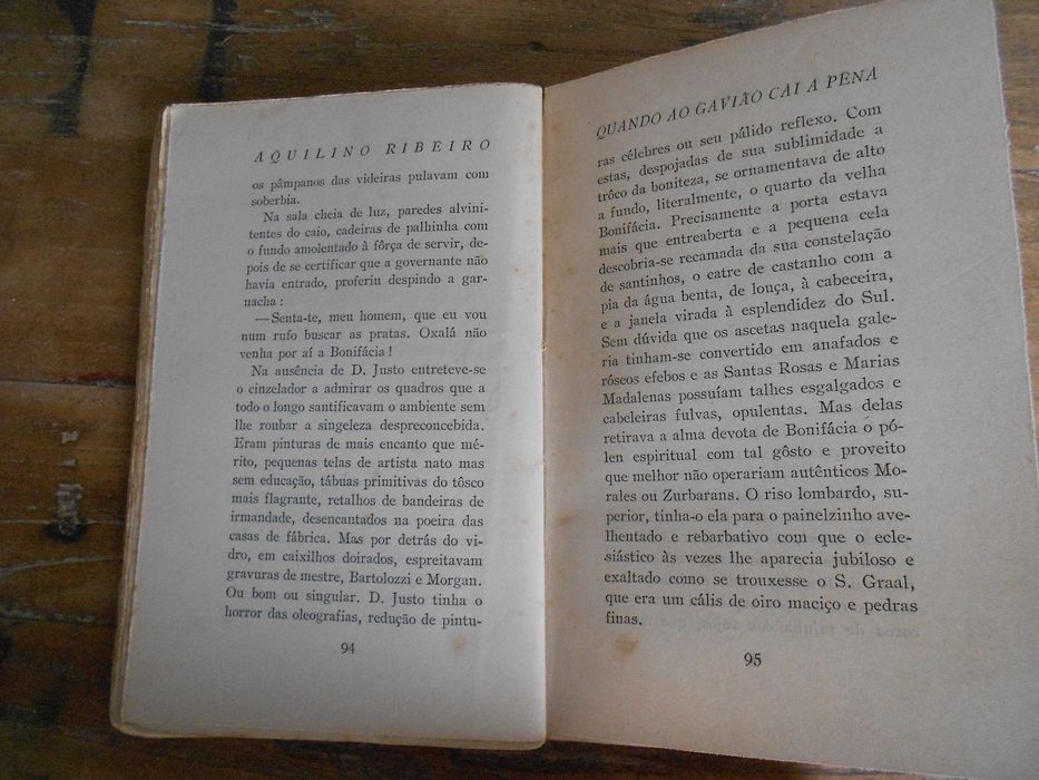 Quando ao gavião cai a pena  - Aquilino Ribeiro