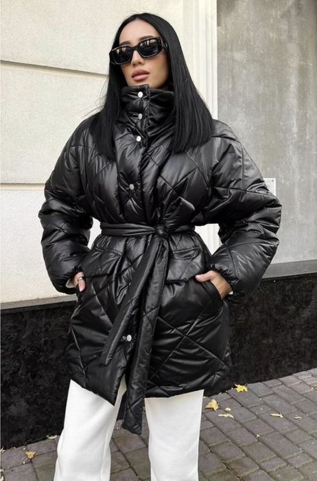 Зимова куртка пуховик оверсайз ( л-хл)