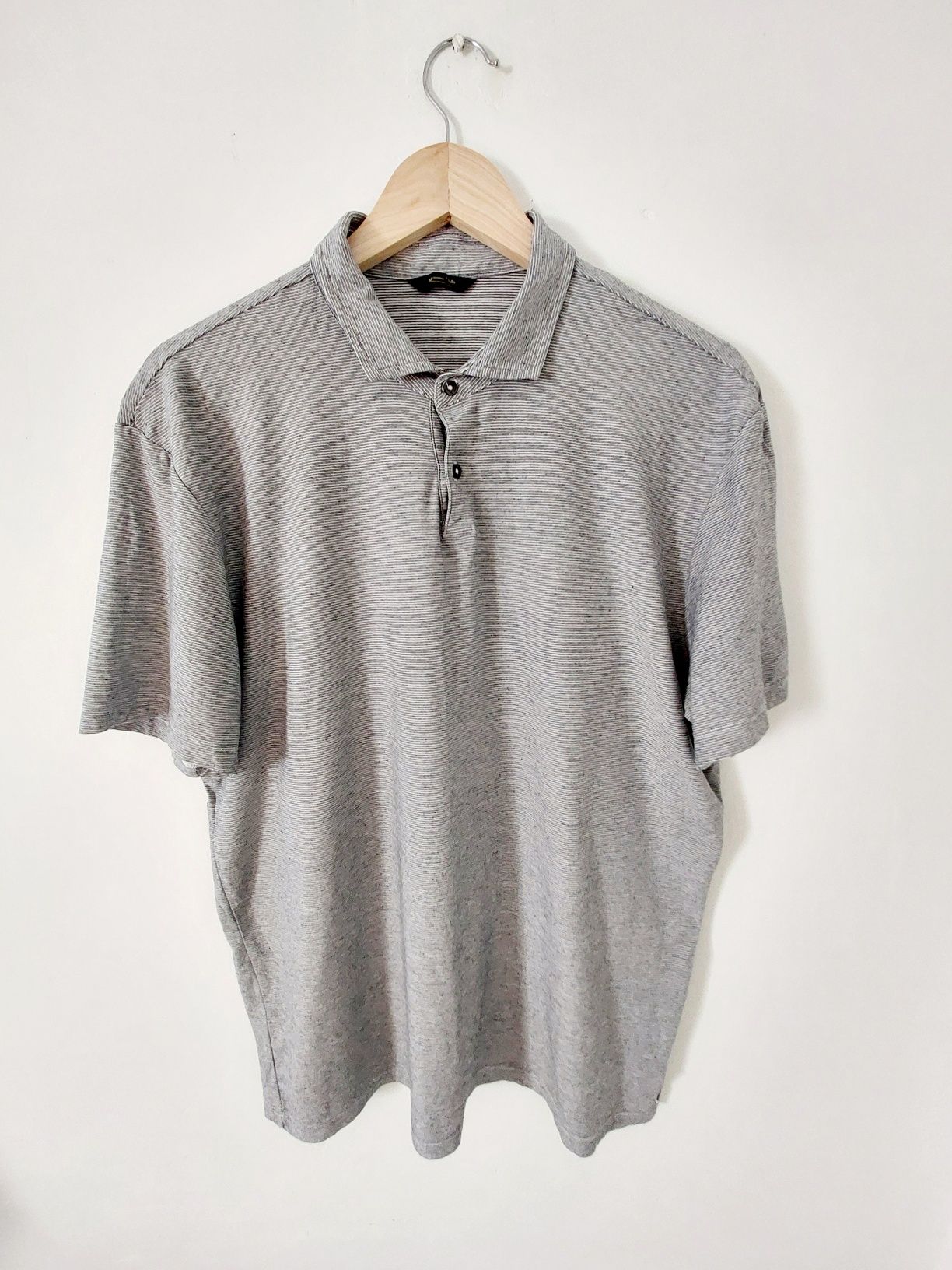 Męska bawełniana koszulka polo Massimo Dutti rozmiar XL