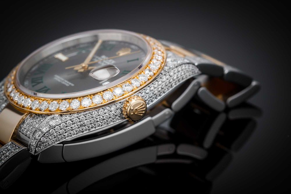 ICED Rolex Datejust 41 Wimbledon