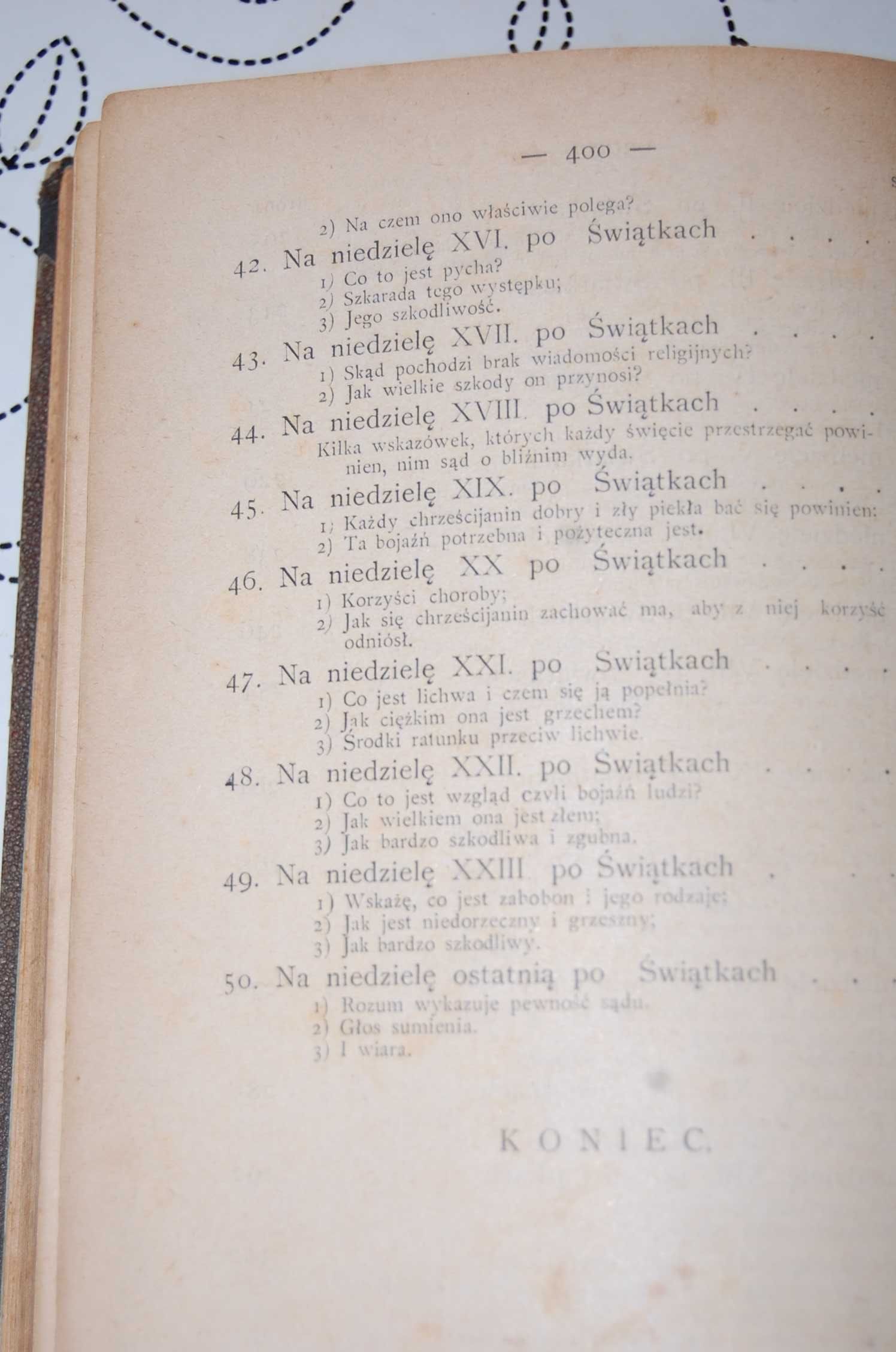 Kazania na niedzielę całego roku - ks. Tomasz Dąbrowski - 1900 r