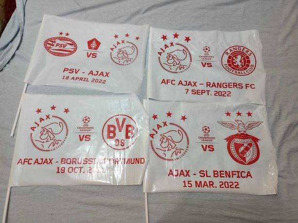 Foliowe machajki meczowe Ajax Amsterdam komplet