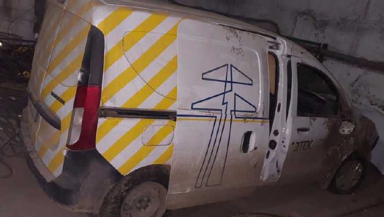 Фургон RENAULT Dokker, після ДТП
