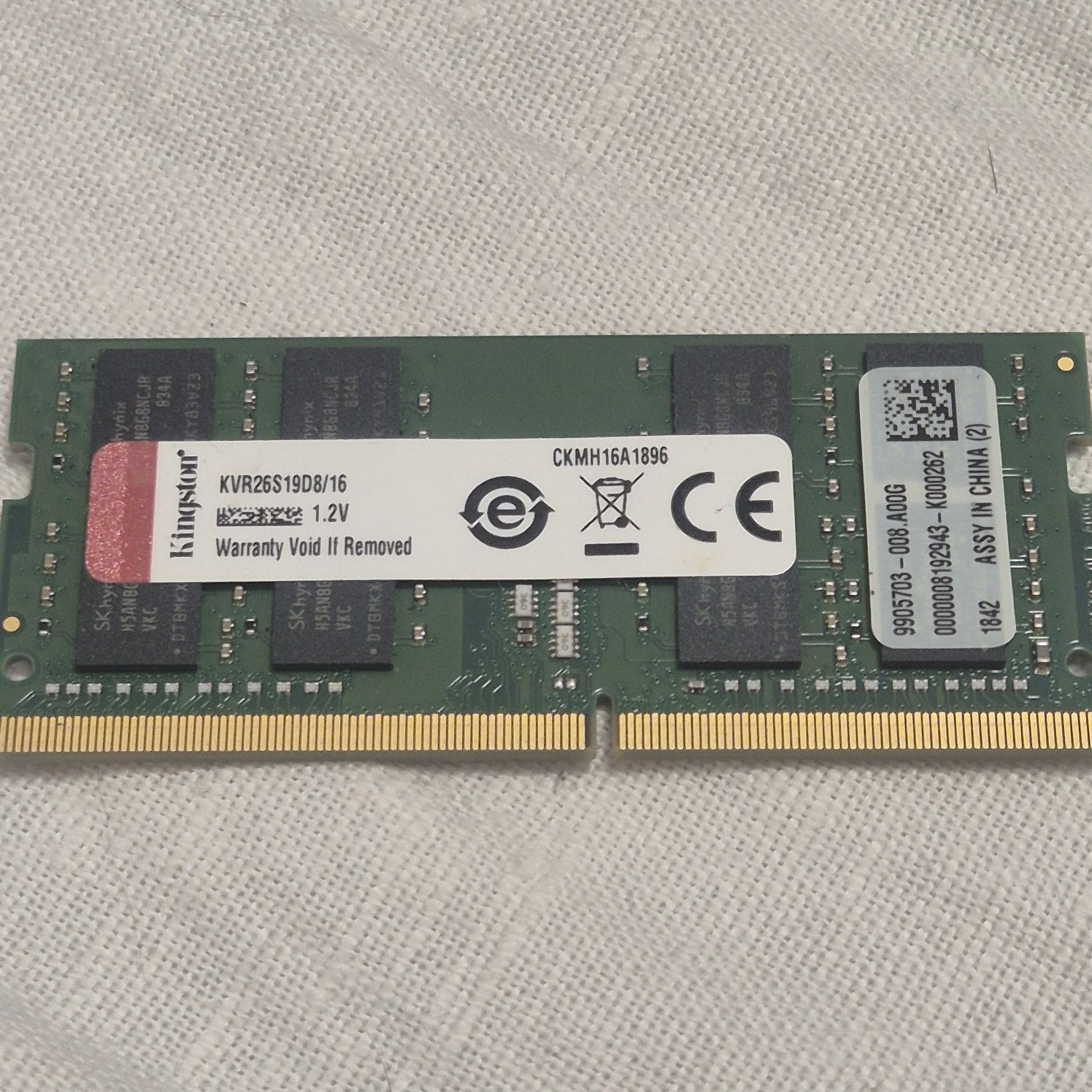 16GB ram 2666 cl19