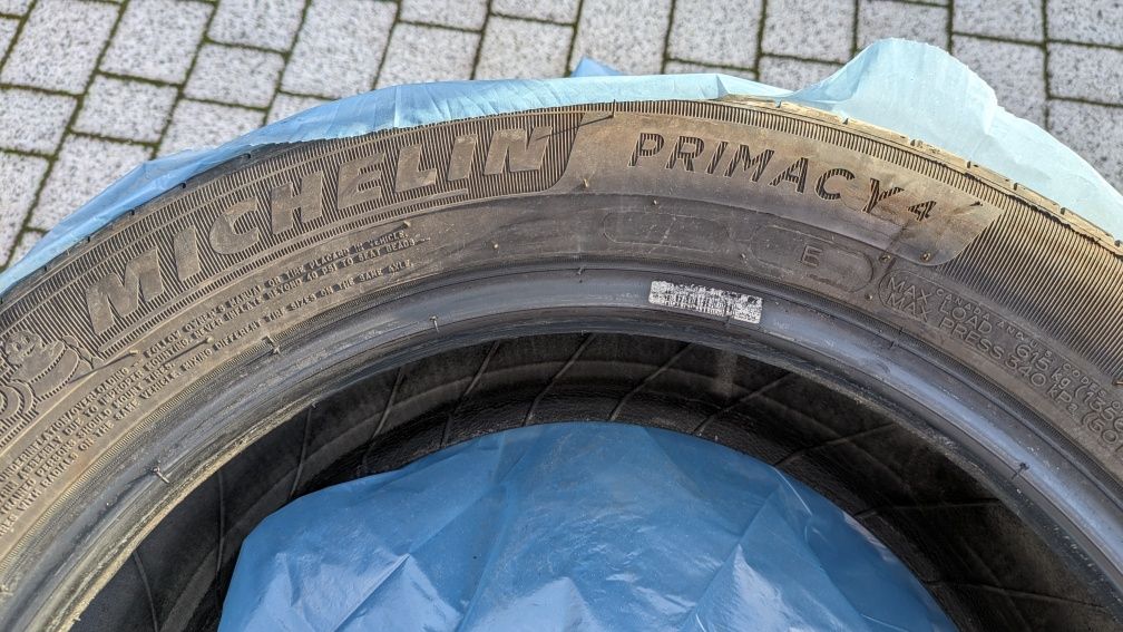 Sprzedam 4 opony Michelin Primacy 4 195/55/16 91T