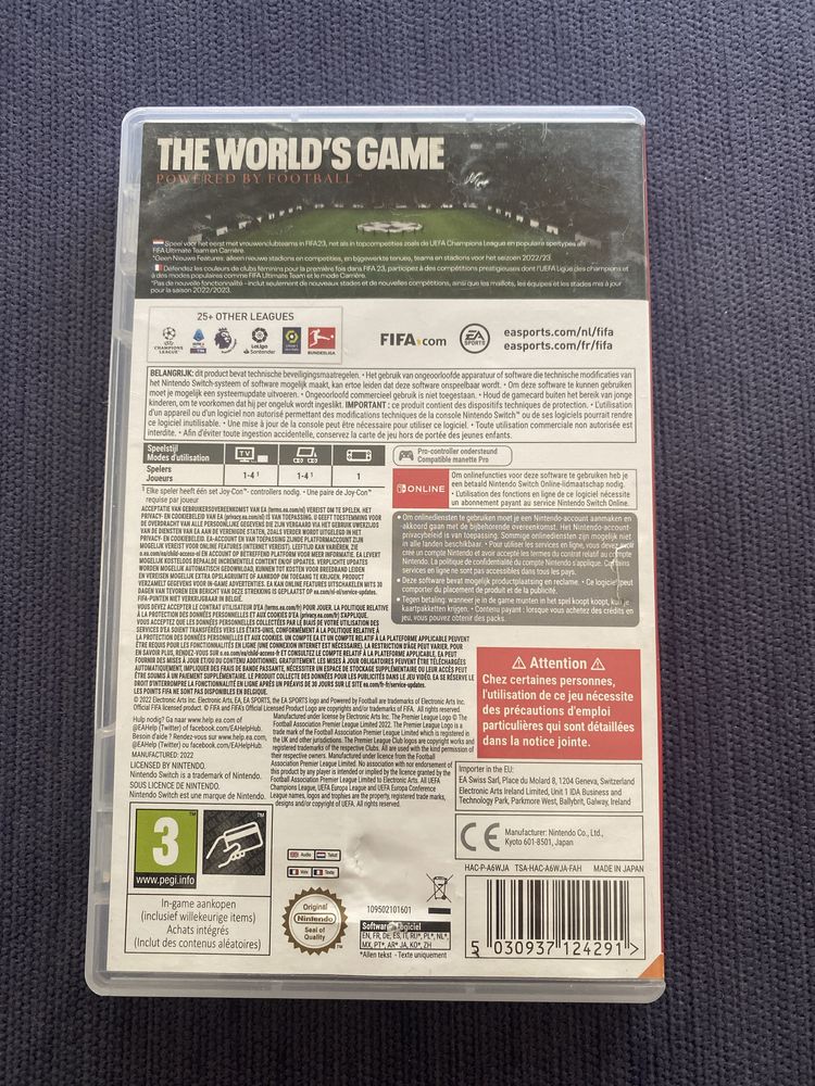 Jogo Fifa 23 Nintendo Switch Usado