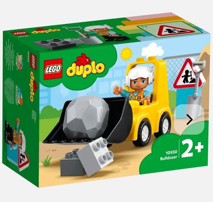 LEGO DUPLO 10930 Buldożer Koparka Budowa