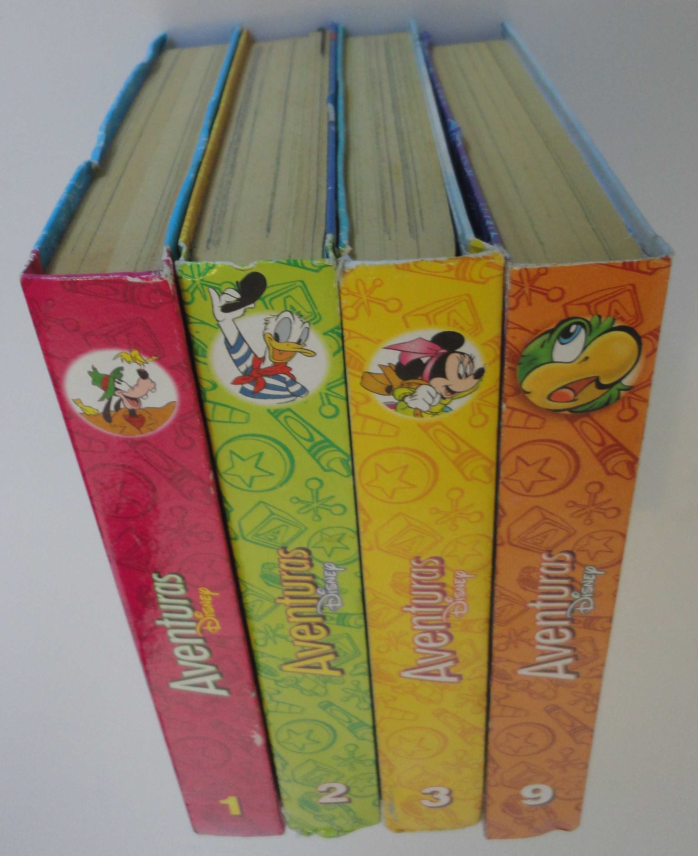 Aventuras Disney - Conjunto de 4 Volumes