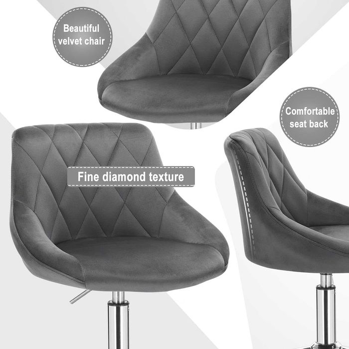 Nowy fotel biurowy / krzesło na kółkach / hoker / taboret !A1705!