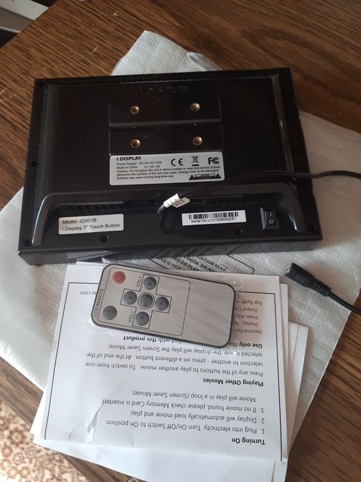 Монітор портативний дисплей iDisplay ID001B новий