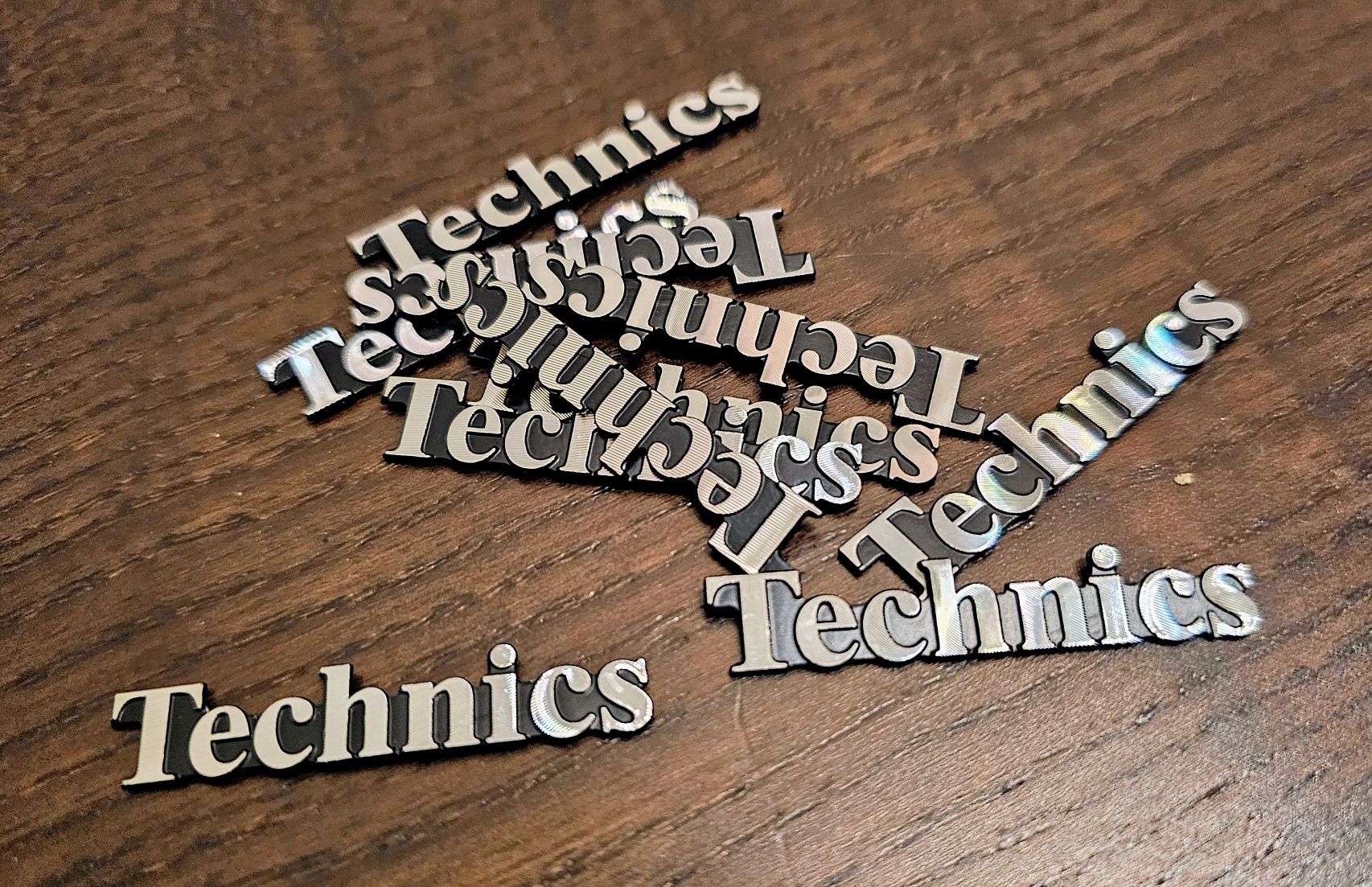 Logo Technics, naklejka na głośnik, znaczek, audio, hifi