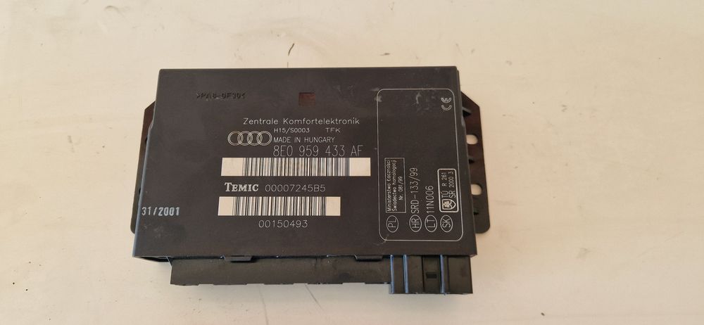 Moduł Komfortu Audi S4 A4 B6 B7 433AF
