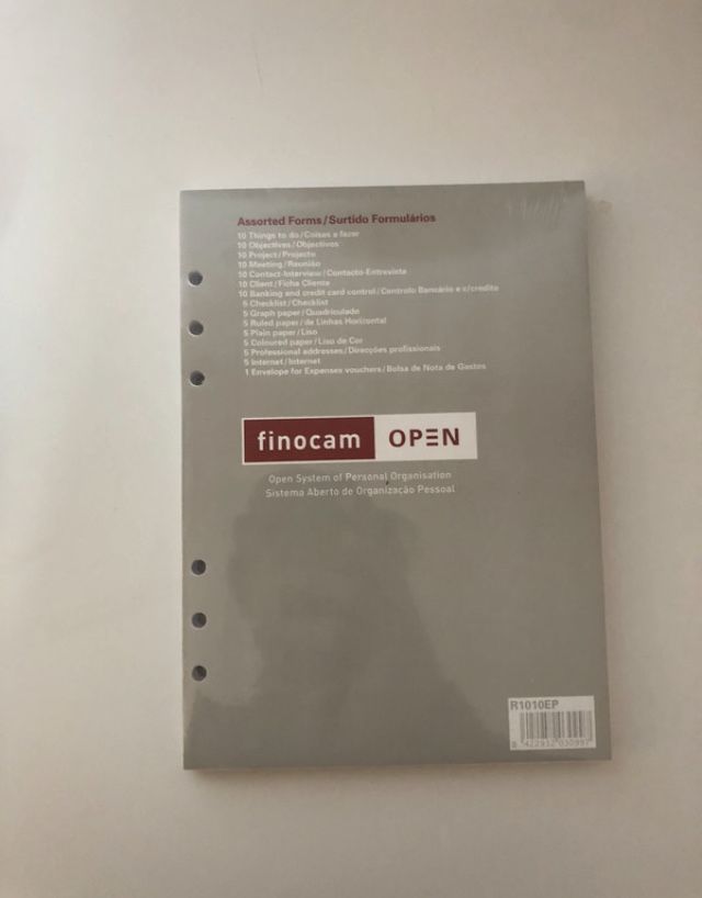 Agenda Nova Azul Finocam