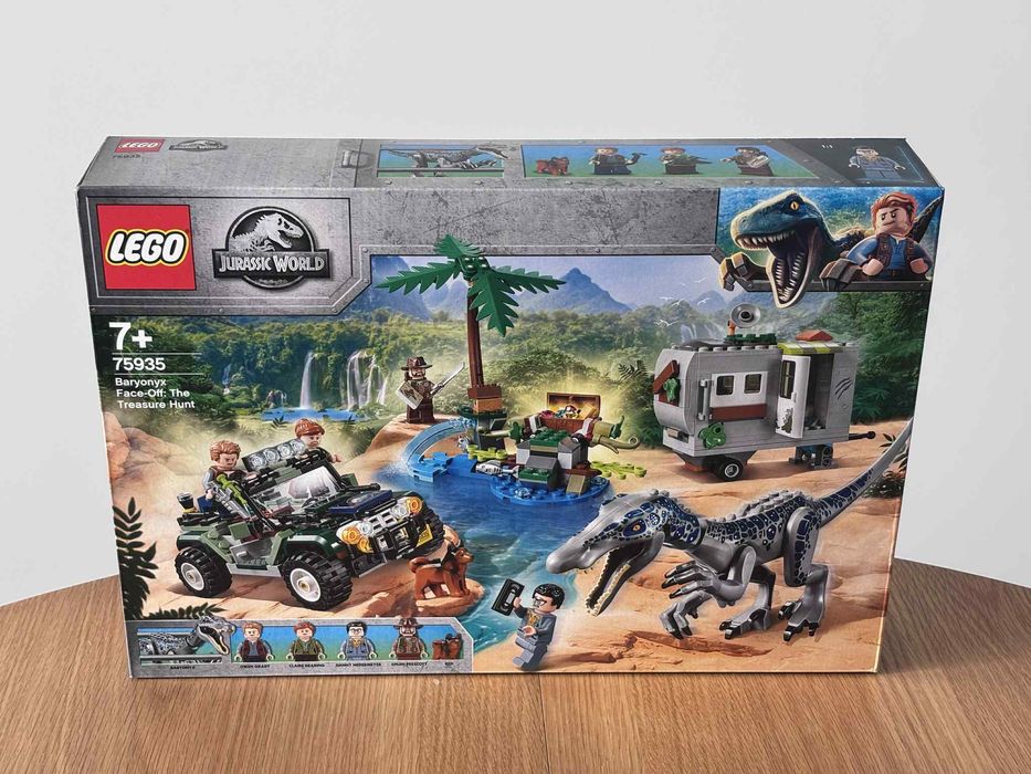 Lego Jurassic World 75935 Starcie z barionyksem poszukiwanie NOWE WWA